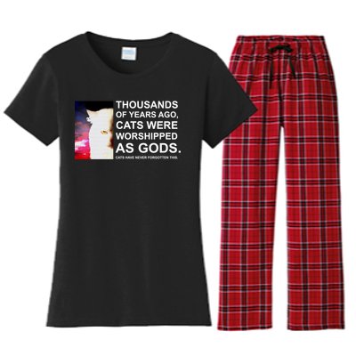 Funny Cat - Fluff You Fluffin Fluff Women's Flannel Pajama Set