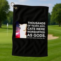 Funny Cat - Fluff You Fluffin Fluff Golf Towel