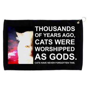 Funny Cat - Fluff You Fluffin Fluff Grommeted Golf Towel