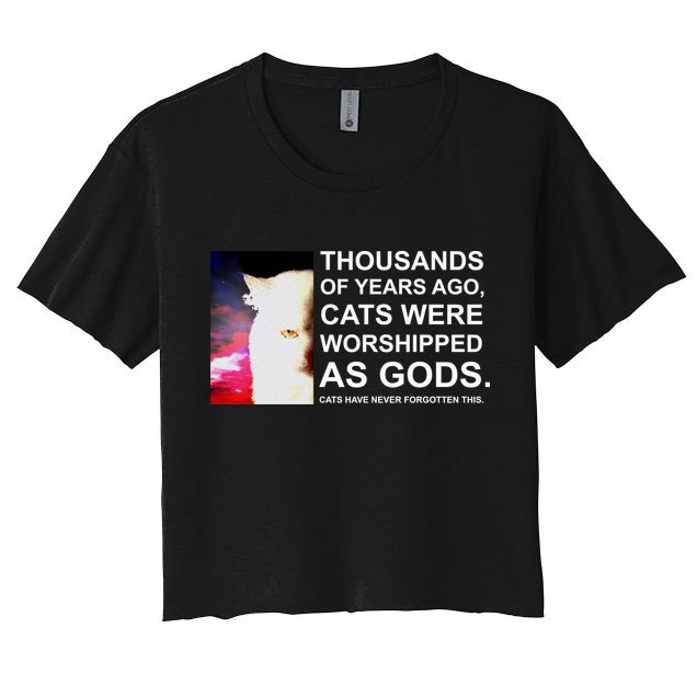 Funny Cat - Fluff You Fluffin Fluff Crop Top