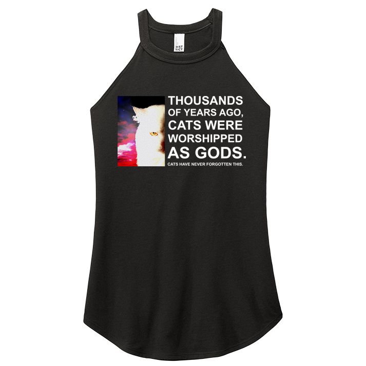Funny Cat - Fluff You Fluffin Fluff Women's Perfect Tri Rocker Tank