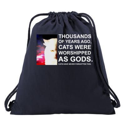 Funny Cat Drawstring Bag