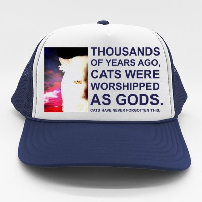 Funny Cat Trucker Hat