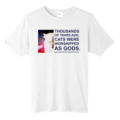 Funny Cat Tall Fusion ChromaSoft Performance T-Shirt