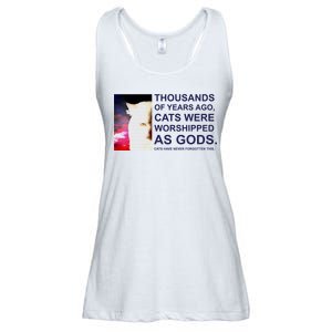 Funny Cat Ladies Essential Flowy Tank