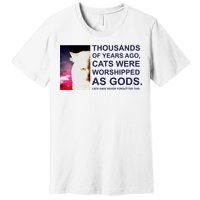 Funny Cat Premium T-Shirt