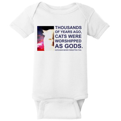 Funny Cat Baby Bodysuit