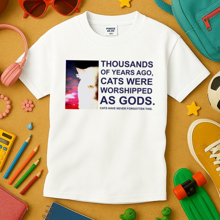 Funny Cat Kids T-Shirt