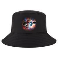 Funny Cat Floating In Space Cool Comfort Performance Bucket Hat