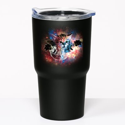 Funny Cat Floating In Space Tumbler