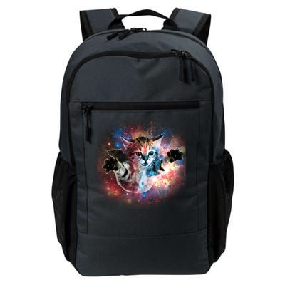 Funny Cat Floating In Space Daily Commute Backpack