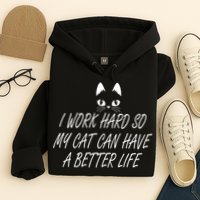 Funny Cat Meme Hoodie