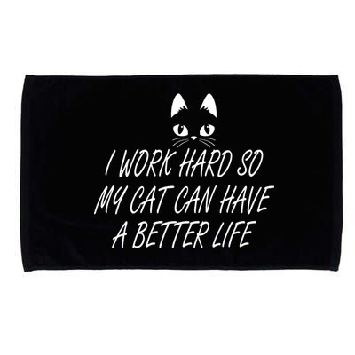 Funny Cat Meme Microfiber Hand Towel