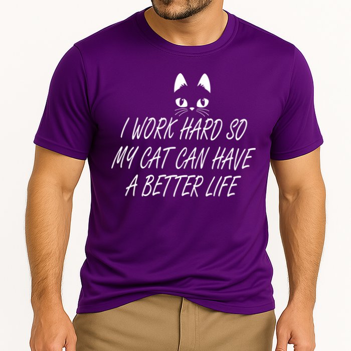 Funny Cat Meme Performance Shirt