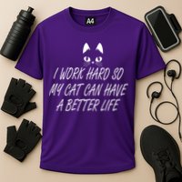Funny Cat Meme Performance Shirt