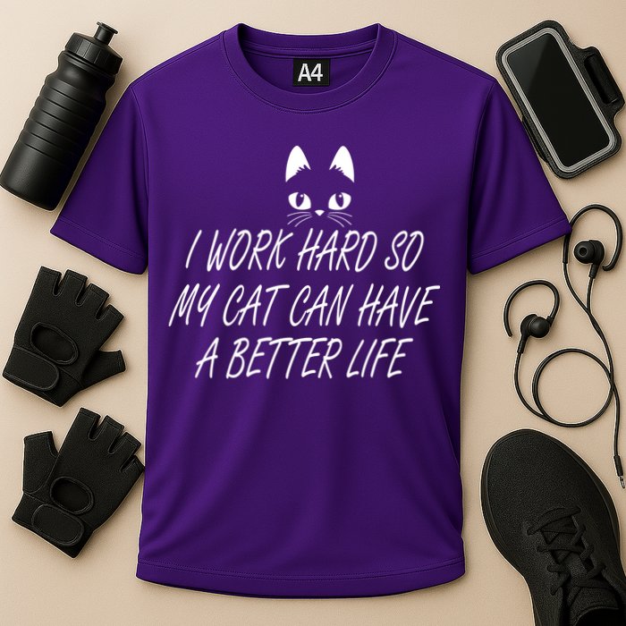 Funny Cat Meme Performance Shirt