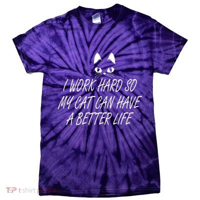 Funny Cat Meme Tie-Dye T-Shirt