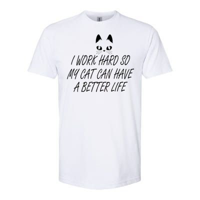 Funny Cat Meme Softstyle CVC T-Shirt