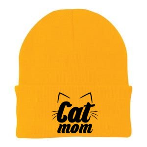 Funny Cat Mom  Cat Lover Knit Cap Winter Beanie