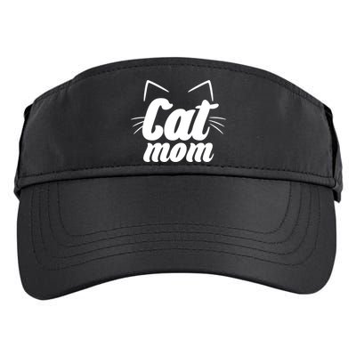 Funny Cat Mom  Cat Lover Adult Drive Performance Visor