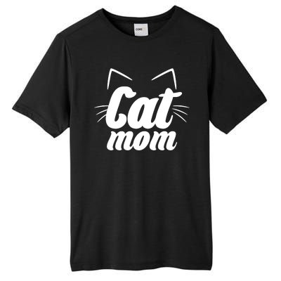 Funny Cat Mom  Cat Lover Tall Fusion ChromaSoft Performance T-Shirt