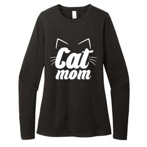 Funny Cat Mom  Cat Lover Womens CVC Long Sleeve Shirt