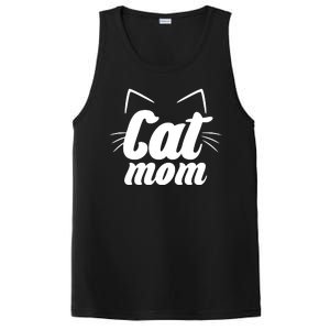 Funny Cat Mom  Cat Lover PosiCharge Competitor Tank