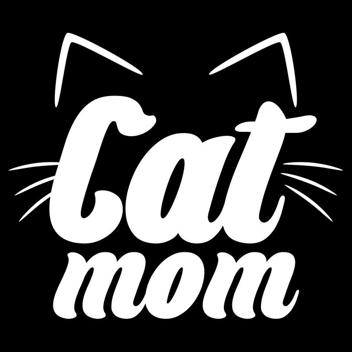 Funny Cat Mom  Cat Lover Tie-Dye T-Shirt