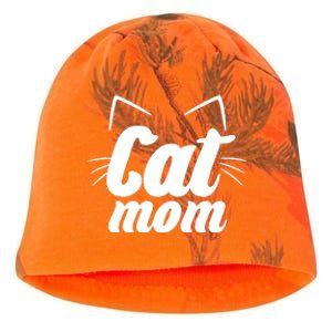 Funny Cat Mom  Cat Lover Kati - Camo Knit Beanie