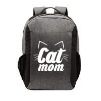 Funny Cat Mom  Cat Lover Vector Backpack