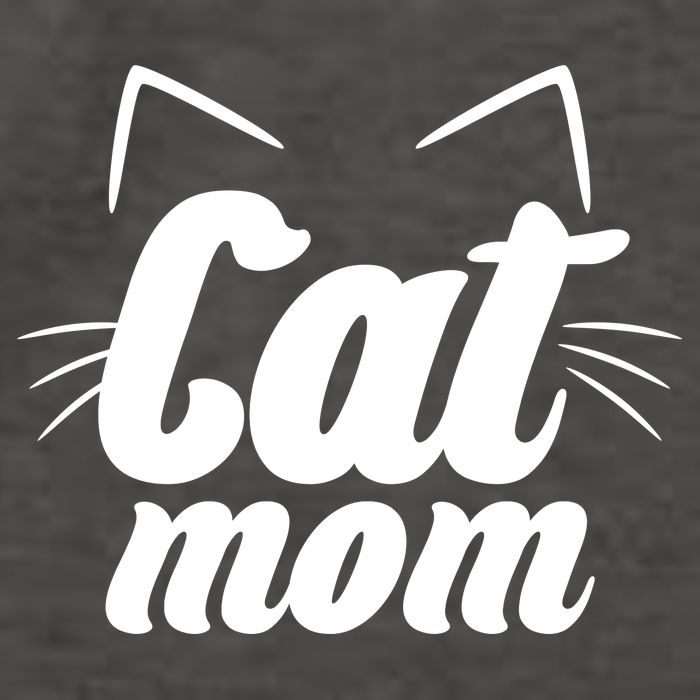 Funny Cat Mom  Cat Lover Vector Backpack