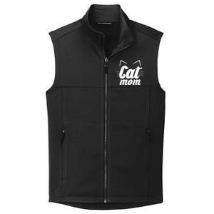 Funny Cat Mom  Cat Lover Collective Smooth Fleece Vest