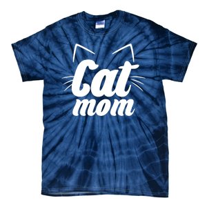 Funny Cat Mom  Cat Lover Tie-Dye T-Shirt