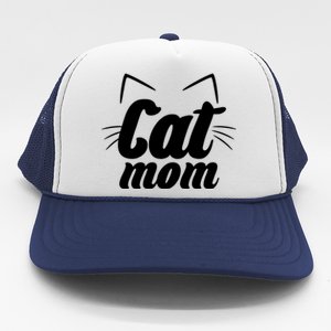 Funny Cat Mom  Cat Lover Trucker Hat