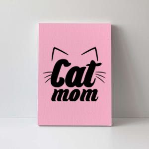 Funny Cat Mom  Cat Lover Canvas