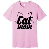 Funny Cat Mom  Cat Lover Premium T-Shirt