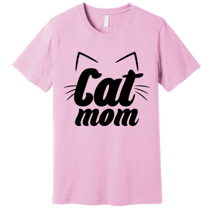 Funny Cat Mom  Cat Lover Premium T-Shirt