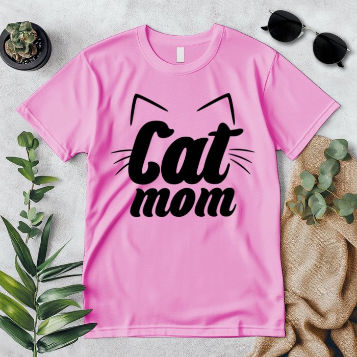 Funny Cat Mom  Cat Lover Premium T-Shirt