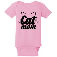 Funny Cat Mom  Cat Lover Baby Bodysuit