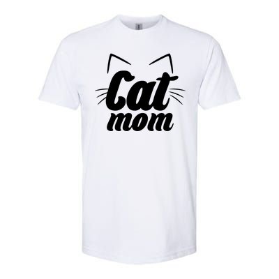 Funny Cat Mom  Cat Lover Softstyle® CVC T-Shirt