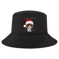 Funny Cat NO Meme Ugly Christmas Sweater Cool Comfort Performance Bucket Hat