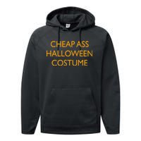 Funny Cheap Ass Halloween Costume Performance Fleece Hoodie