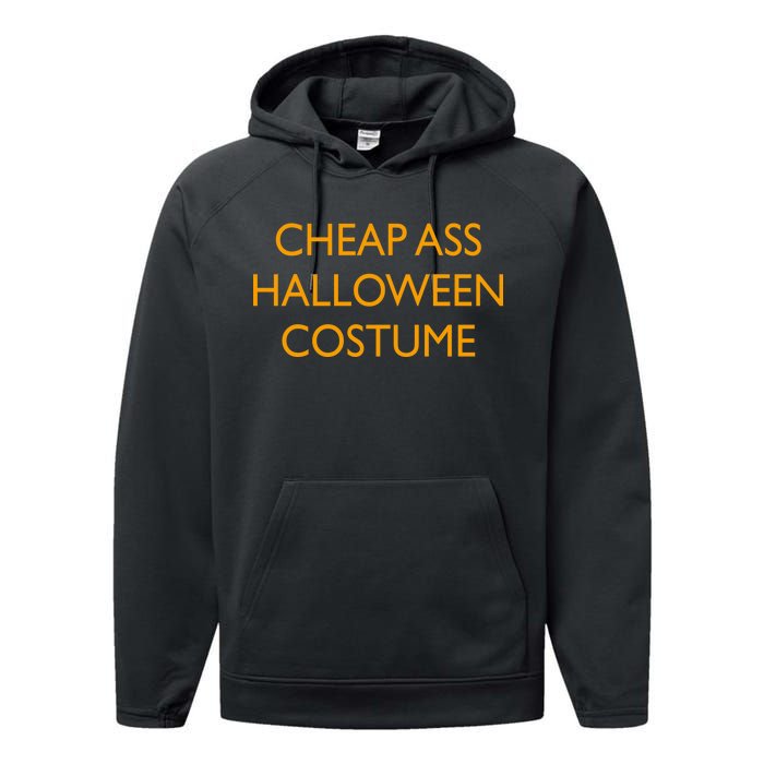 Funny Cheap Ass Halloween Costume Performance Fleece Hoodie