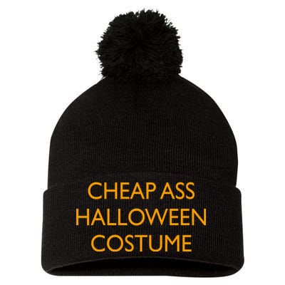 Funny Cheap Ass Halloween Costume Pom Pom 12in Knit Beanie