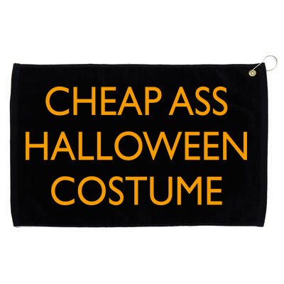 Funny Cheap Ass Halloween Costume Grommeted Golf Towel