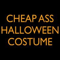 Funny Cheap Ass Halloween Costume Visor