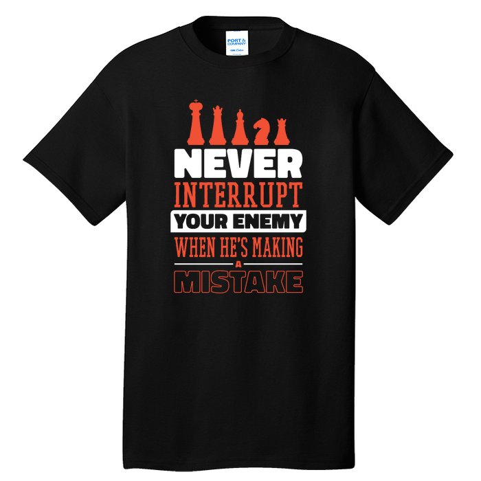 Funny Chess Quote Tall T-Shirt