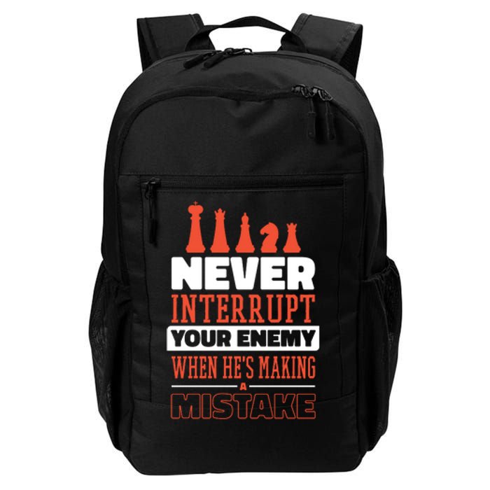 Funny Chess Quote Daily Commute Backpack