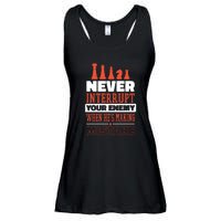 Funny Chess Quote Ladies Essential Flowy Tank