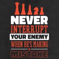 Funny Chess Quote Hat